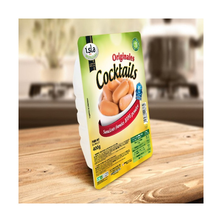 Charcuterie - Saucisses cocktail volaille 400g