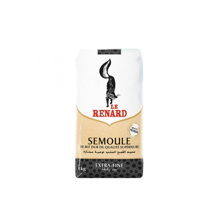 SEMOULE DE BLE EXTRA FIN LE RENARD