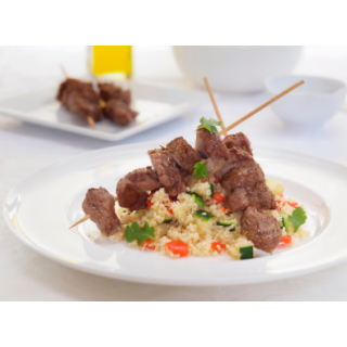 Brochettes de poulet thym/citron