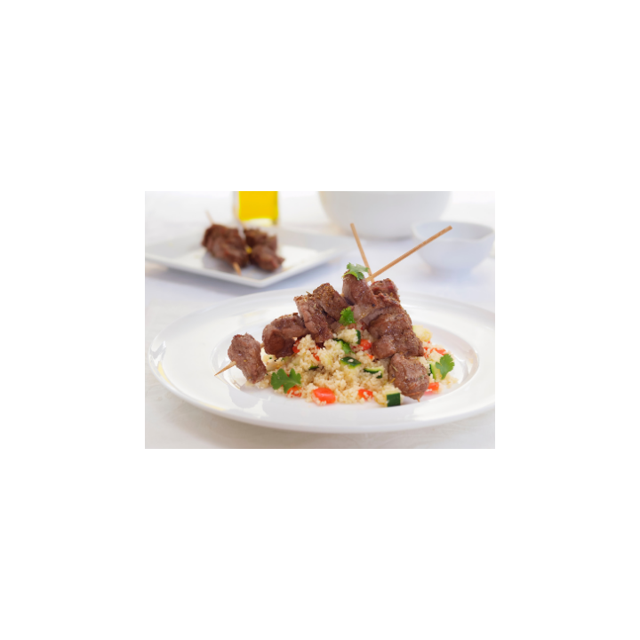 Brochettes de poulet thym/citron