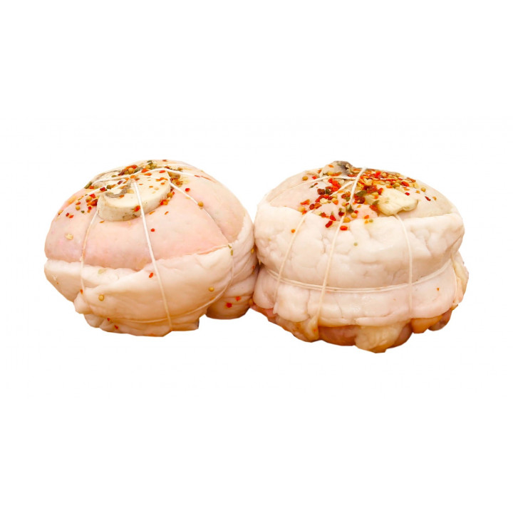 PAUPIETTES DE POULET(SOUS-CUISSE DE POULET FARCIE)