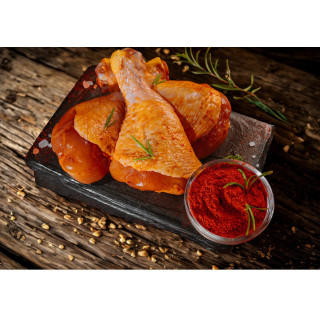 Brochettes de poulet thym/citron